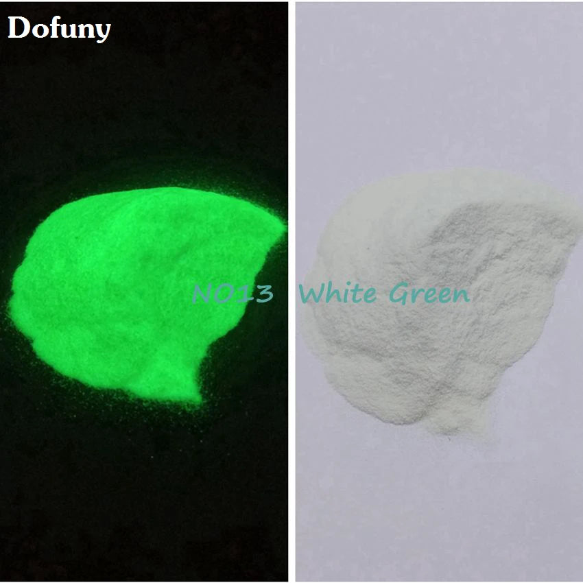 Glow in Dark Pigment Phosphor Nail Glitter Powder Luminous Pigment,Photoluminescent Polish Dye Color:Yellow 1Bag=10grams