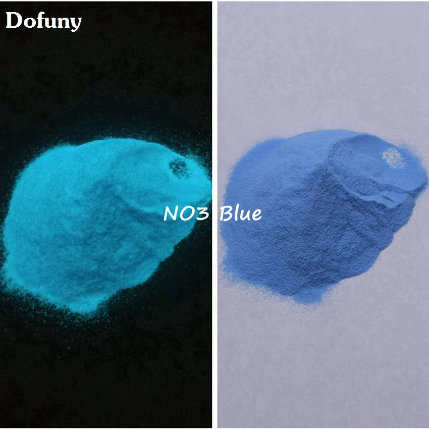 Glow in Dark Pigment Phosphor Nail Glitter Powder Luminous Pigment,Photoluminescent Polish Dye Color:Yellow 1Bag=10grams