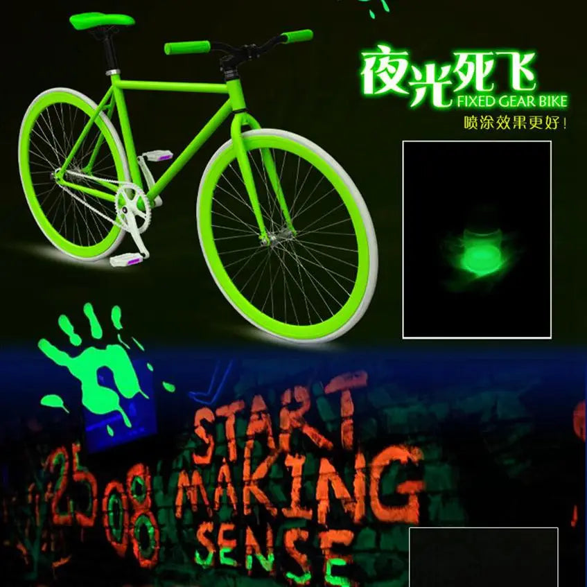 Glow in Dark Pigment Phosphor Nail Glitter Powder Luminous Pigment,Photoluminescent Polish Dye Color:Yellow 1Bag=10grams