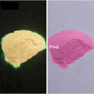 Glow in Dark Pigment Phosphor Nail Glitter Powder Luminous Pigment,Photoluminescent Polish Dye Color:Yellow 1Bag=10grams