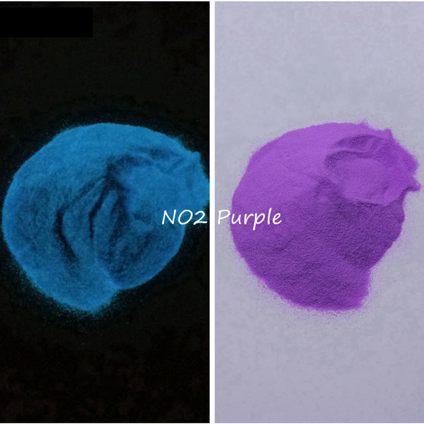 Glow in Dark Pigment Phosphor Nail Glitter Powder Luminous Pigment,Photoluminescent Polish Dye Color:Yellow 1Bag=10grams