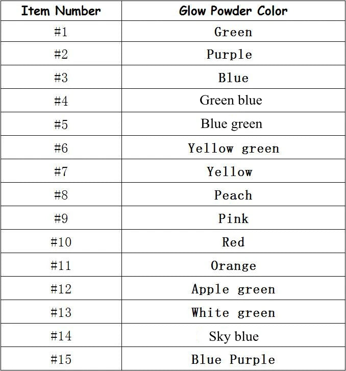 Glow in Dark Pigment Phosphor Nail Glitter Powder Luminous Pigment,Photoluminescent Polish Dye Color:Yellow 1Bag=10grams