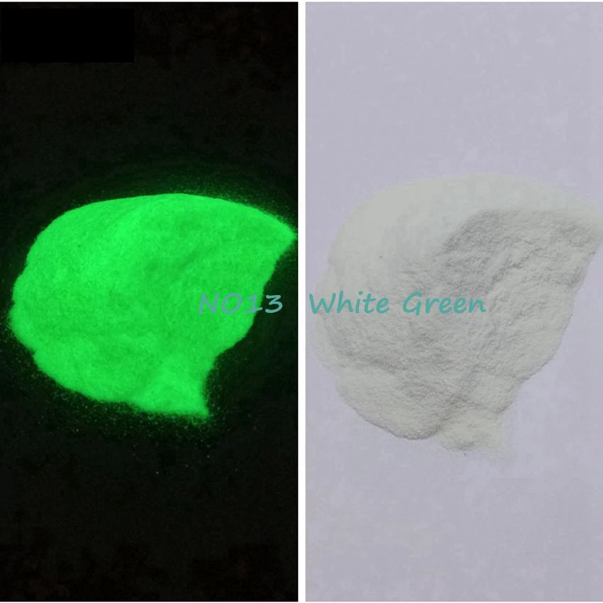Glow in Dark Pigment Phosphor Nail Glitter Powder Luminous Pigment,Photoluminescent Polish Dye Color:Yellow 1Bag=10grams