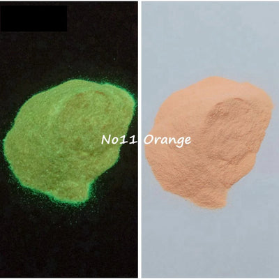 Glow in Dark Pigment Phosphor Nail Glitter Powder Luminous Pigment,Photoluminescent Polish Dye Color:Yellow 1Bag=10grams