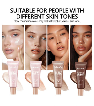 Glow Foundation Illuminator Glotion Natural Glow Enhancer Glowing Moisturizing Lightweight base Multi-purpose Illuminator Highli