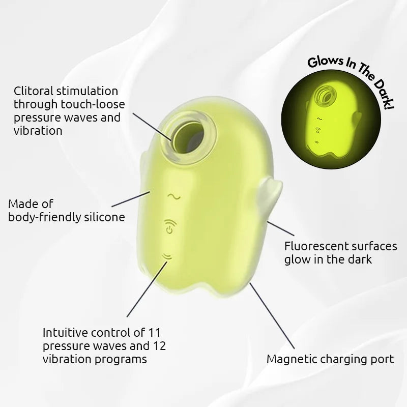 satisfyer Glowing Ghost glow-in-the-dark sucking vibrator female clit sucking stimulator woman sex toy sucking vibrator Sex shop